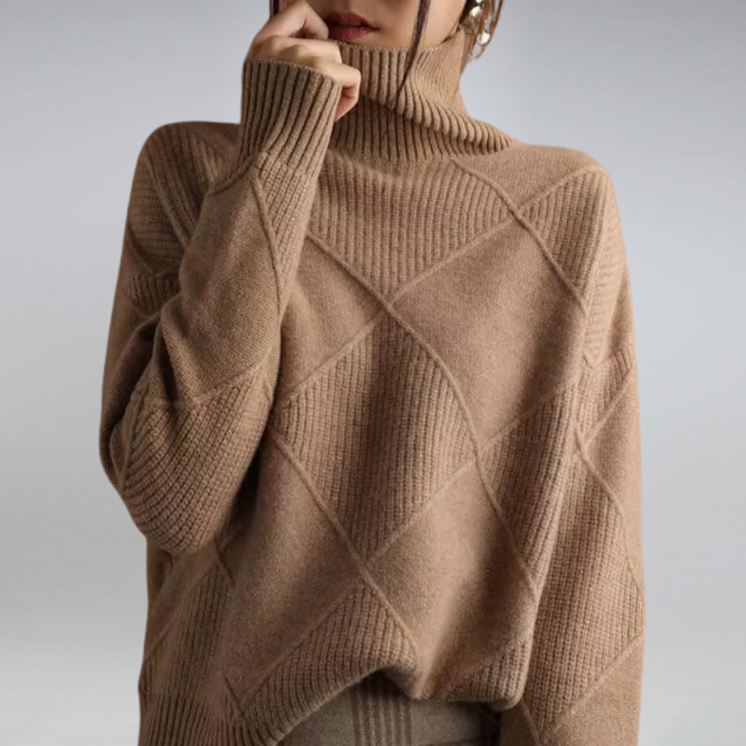 Ever London™ | Cozy Turtleneck Sweater