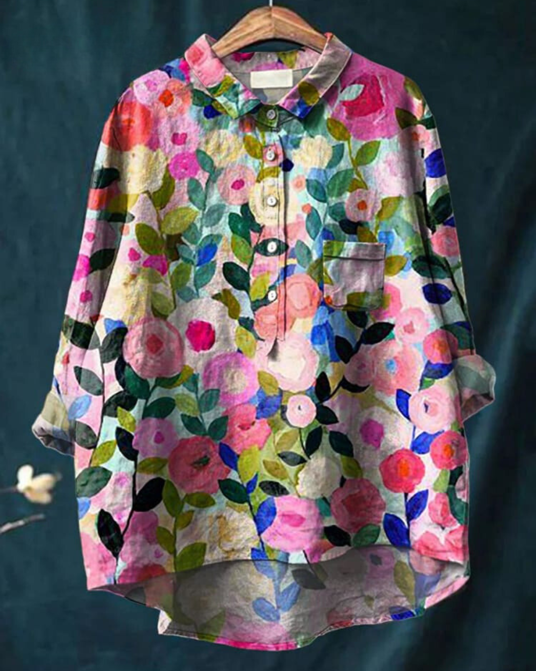 Olivia - Floral print blouse