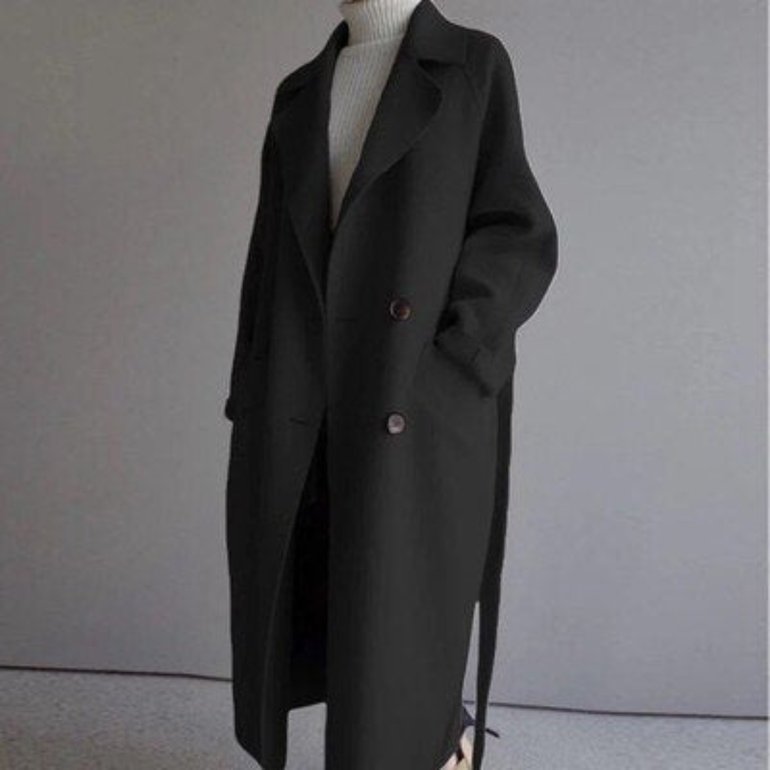 Ever London™ – Women's Cashmere Trench Coat