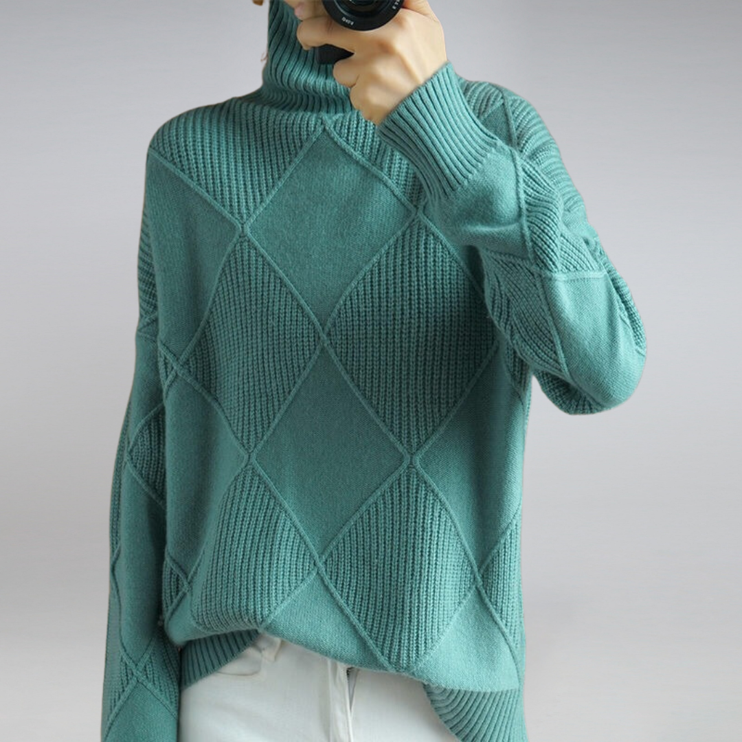 Ever London™ | Cozy Turtleneck Sweater