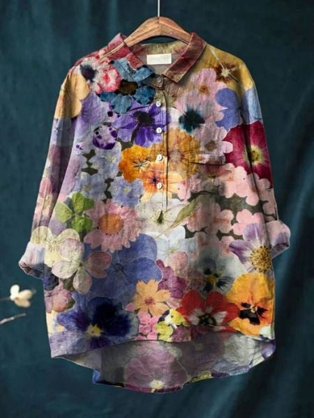 Olivia - Floral print blouse