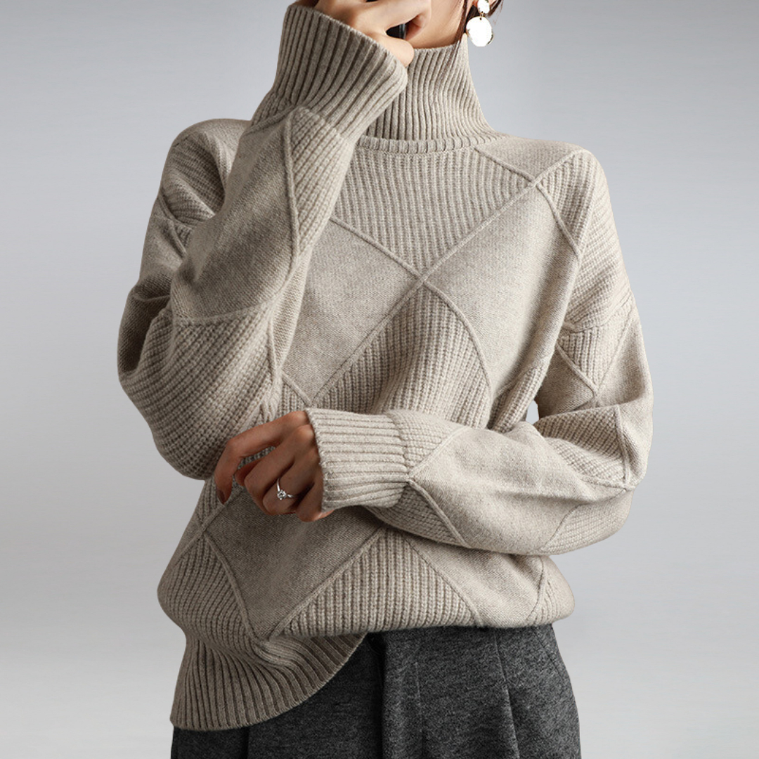 Ever London™ | Cozy Turtleneck Sweater