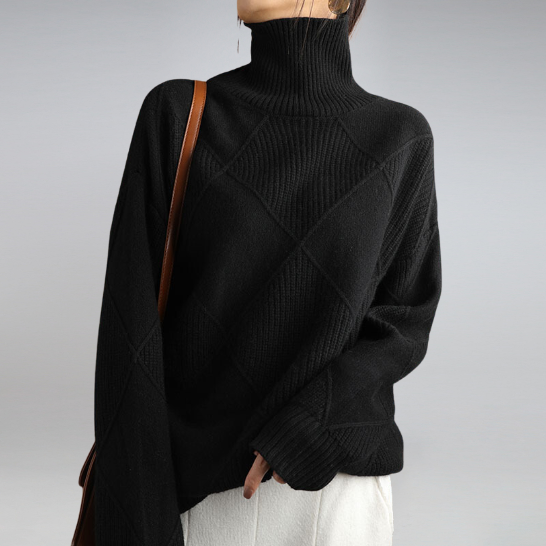 Ever London™ | Cozy Turtleneck Sweater