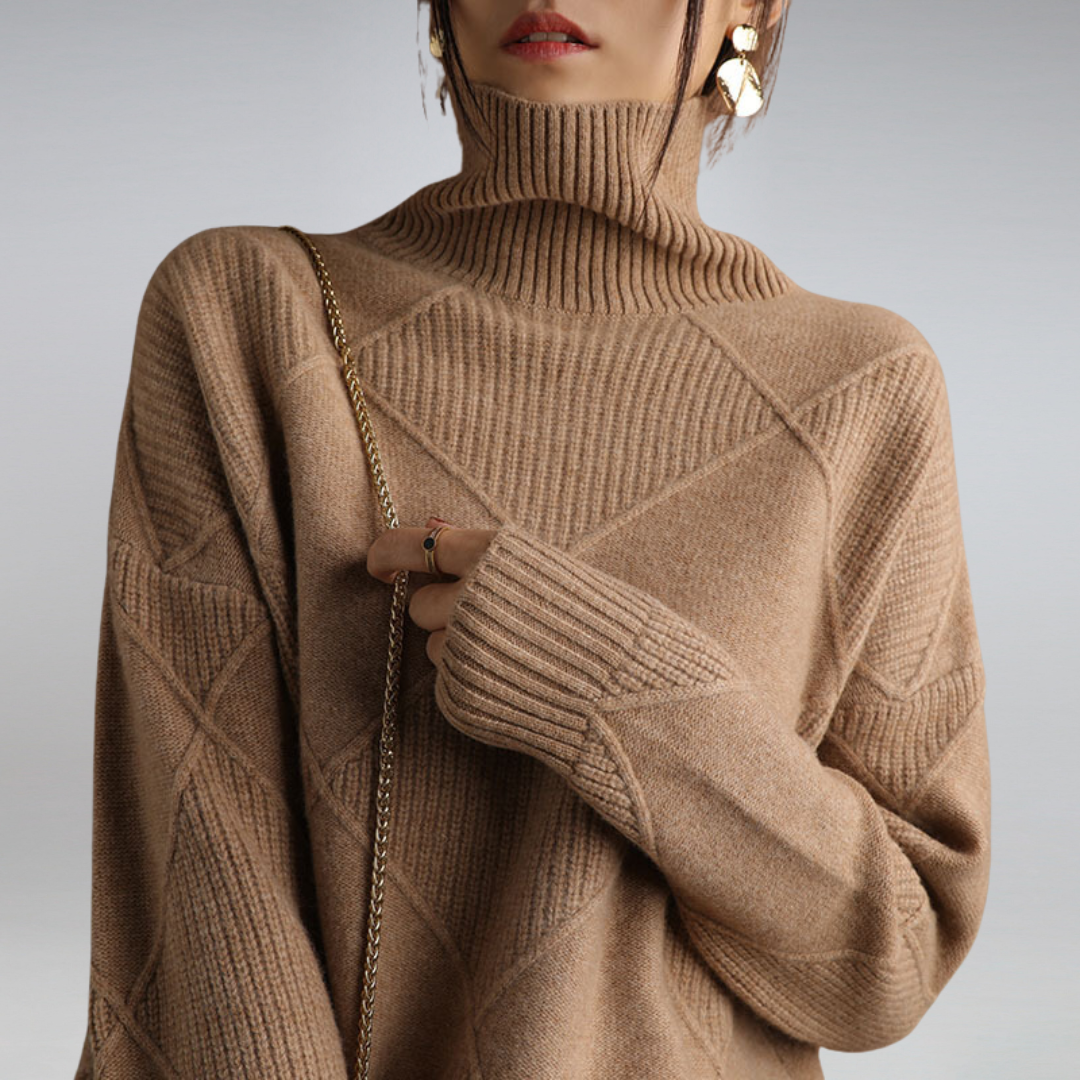 Ever London™ | Cozy Turtleneck Sweater