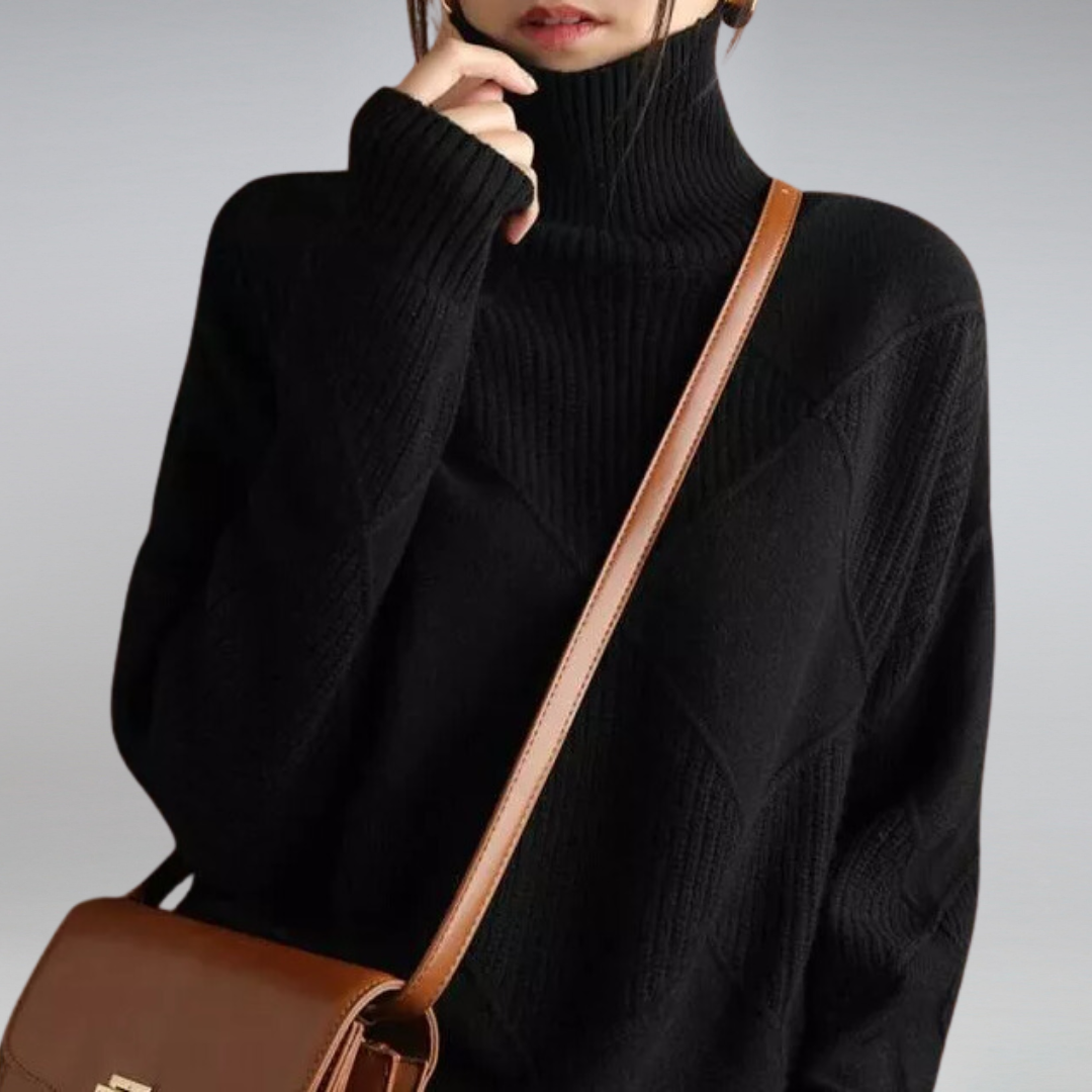 Ever London™ | Cozy Turtleneck Sweater