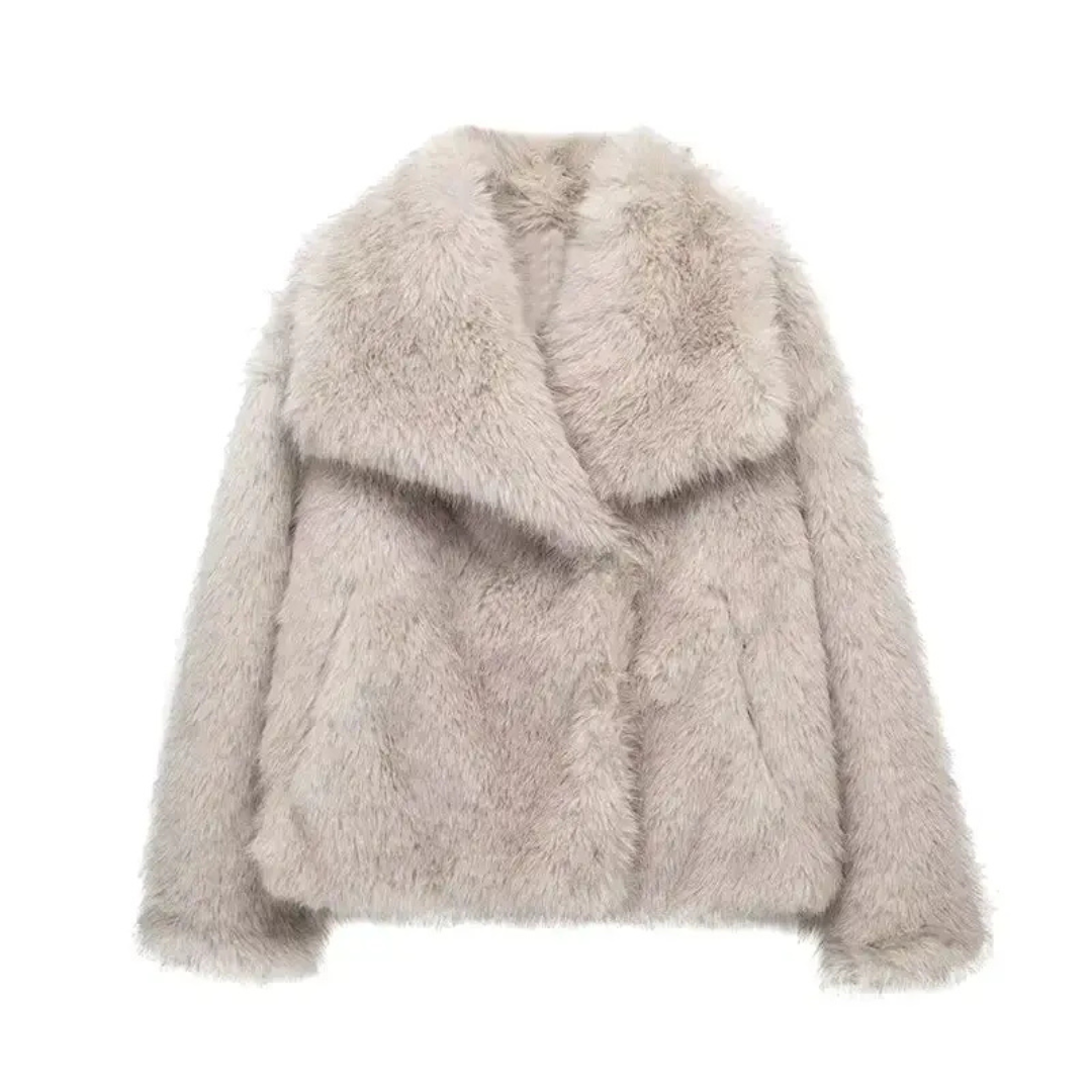 Emily™ | Faux fur coat