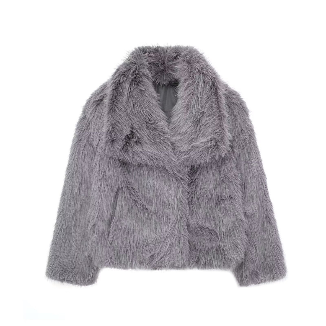 Emily™ | Faux fur coat