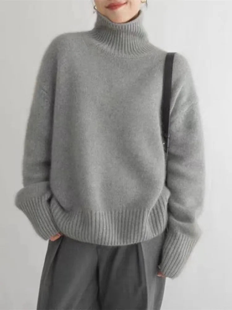 Ever London | Comfortable and soft turtleneck sweater