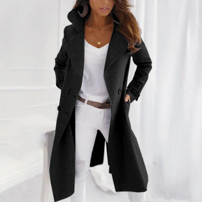 Ever London™ – Elegant Felt Jacket