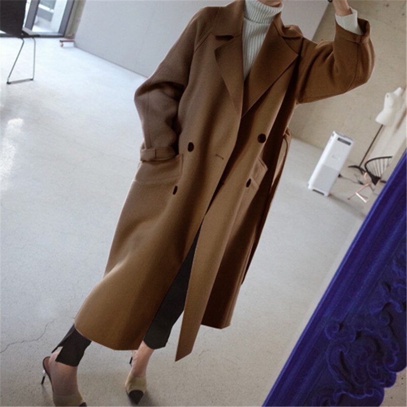 Ever London™ – Women's Cashmere Trench Coat