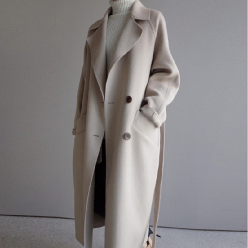 Ever London™ – Women's Cashmere Trench Coat