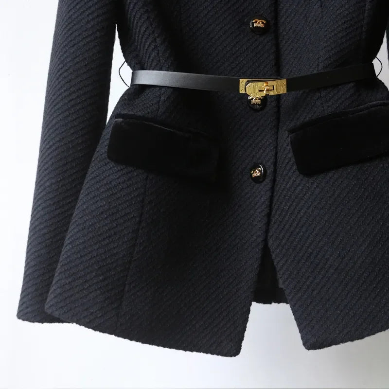 Amelia™ | Luxury blazer with belt