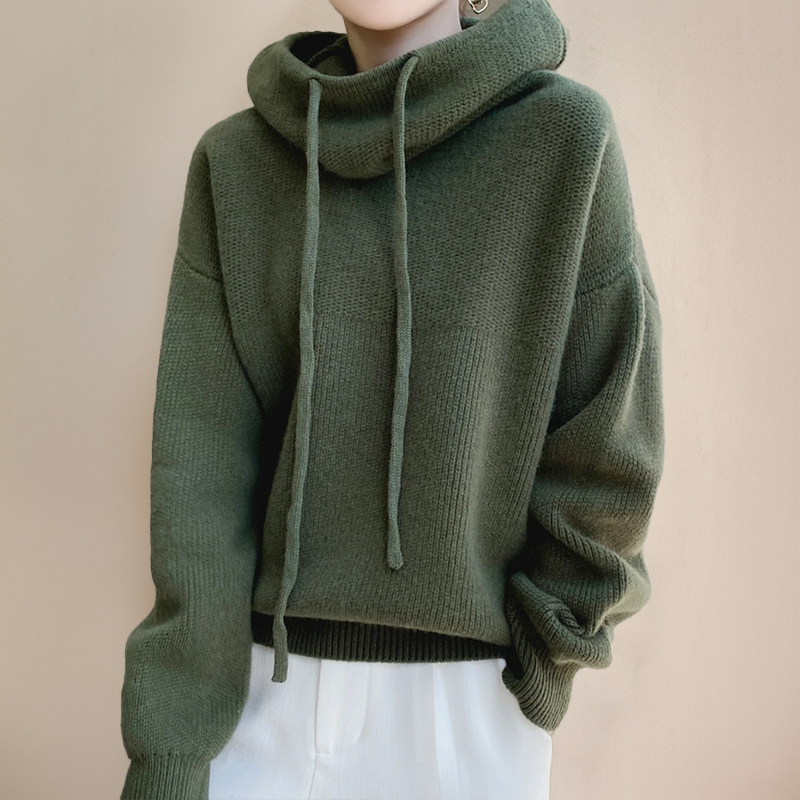 Lily - Merino wool turtleneck sweater