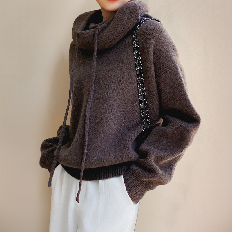 Lily - Merino wool turtleneck sweater