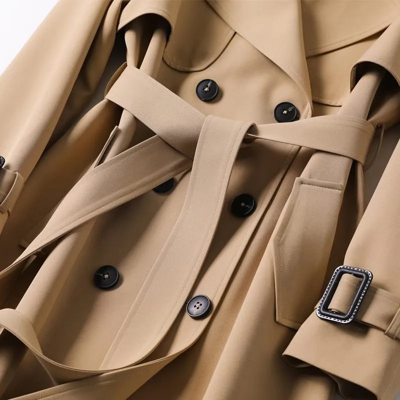 Ever London™ – Belted Trench Coat