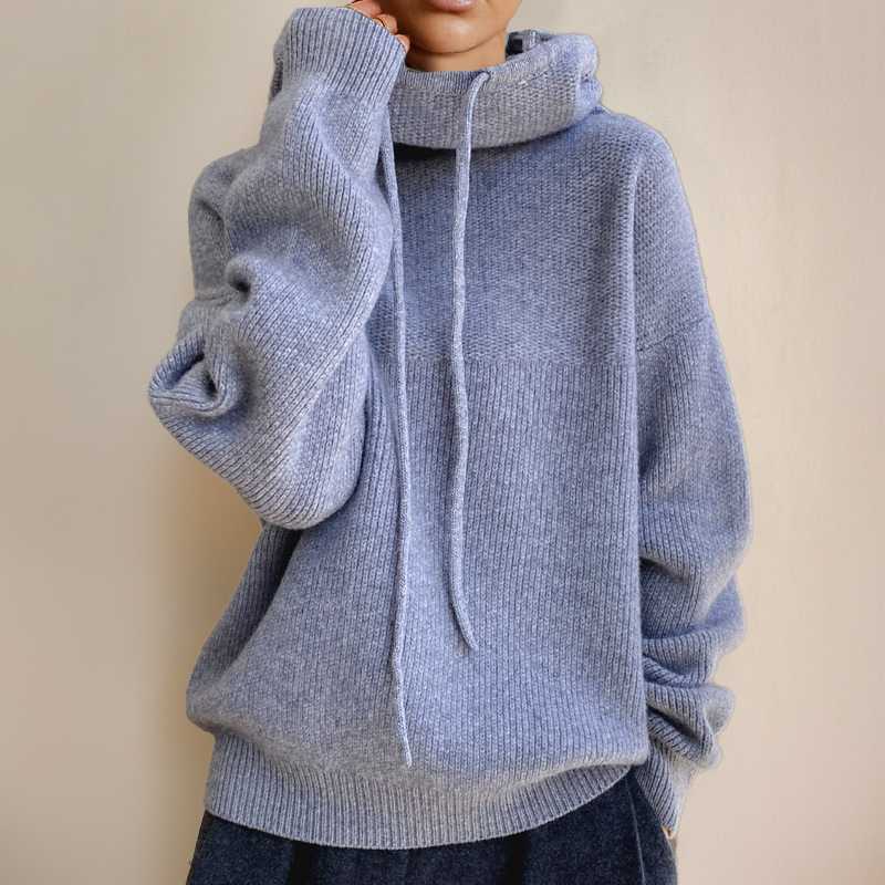 Lily - Merino wool turtleneck sweater