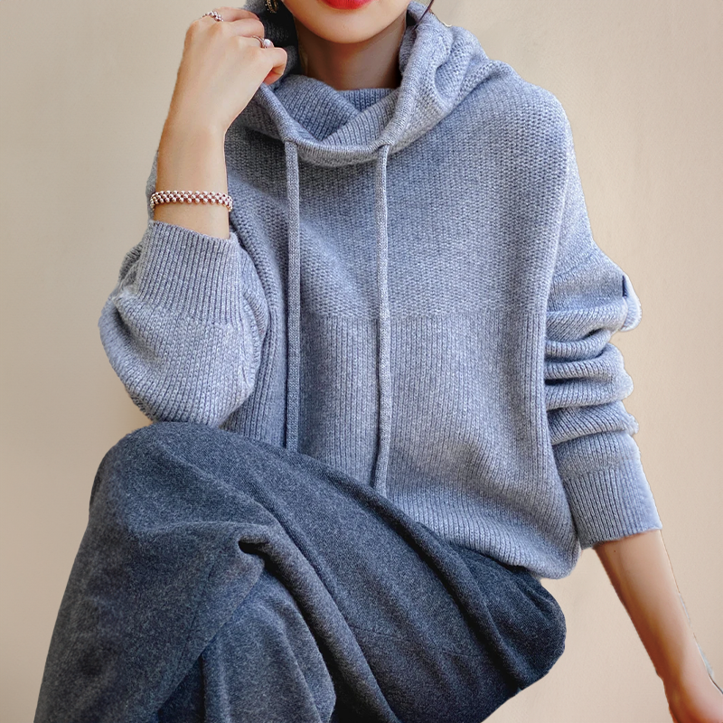 Lily - Merino wool turtleneck sweater